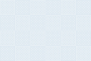 Seamless checked blue and white pattern..