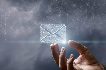 Business email concept.