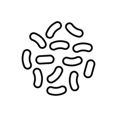 Virus and bacteria vector icon collection