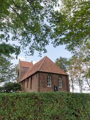 The reformed church at Oostum, The Netherlands