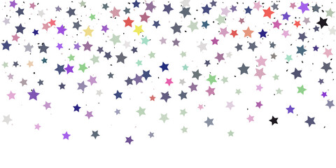 Confetti stars.