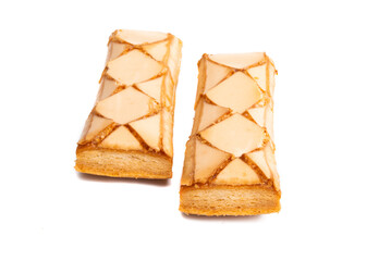 puff pastry isolated