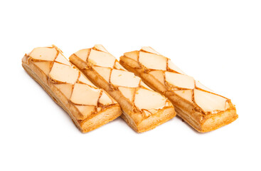 puff pastry isolated
