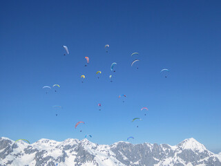 Gleitschirmcompetition