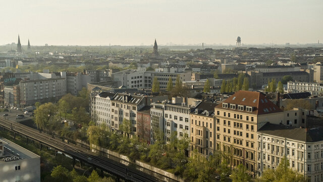 Sunny buildings, Berlin, Germany