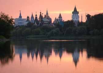 Fototapeta na wymiar moscow izmaiovo kremlin