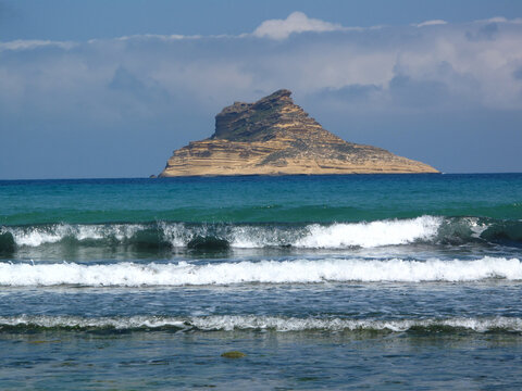 RAF RAF BEACH IN NORTHERN TUNISIA ON THE MEDITERRANEAN COAST. 