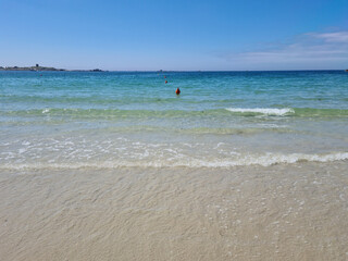 Obraz premium Chouet Beach, Vale, Guernsey Channel Islands