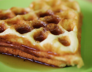 delicious Belgian waffles
