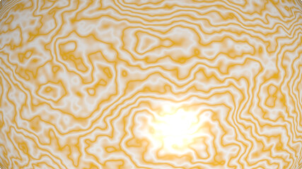 Fototapeta premium Simple light bisque monochromic 3D curved abstract background image made of plain marble patterns with shadow perspectives. soup and brown