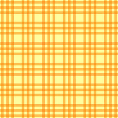 Orange tablecloth fiber on yellow background vector illustration