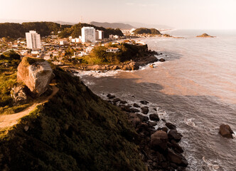 beach at sunset