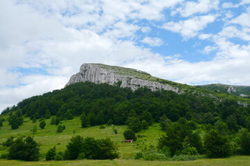 Beautiful Mountains Veliki Krs and Stol near Bor, Eastern Serbia