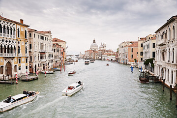 Obraz premium Beautiful view of grand canal venice italy