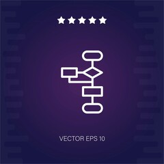 process vector icon modern illustration