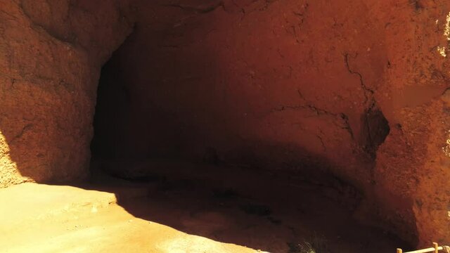 Las Medulas. Roman gold mine in Leon,Spain  Aerial Drone Footage. UNESCO World  Heritage Site