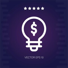 invention vector icon modern illustration