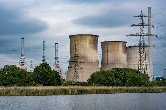 The power plant Gersteinwerk (Germany, Werne).