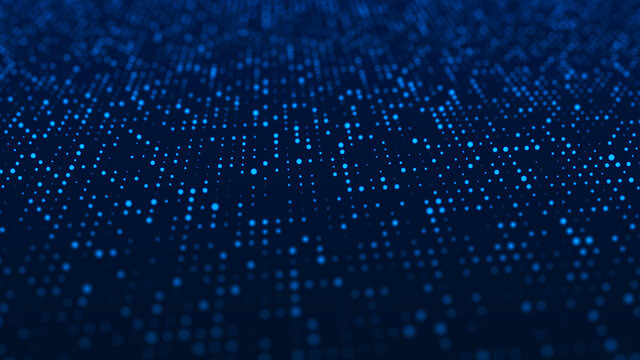 Data reset. Data loss. Computer virus. Technology background. 3D rendering.