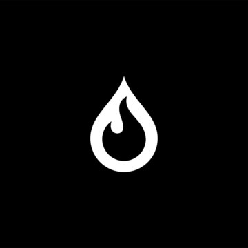Flame logo icon vector template for corporate logo and business card design.