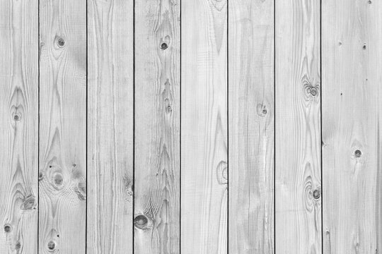 Wood texture as background. Grey soft natural boards with knots and beautiful pattern for graphic material, wallpaper, surface. 