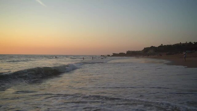 Playa d ela cala de Roche en chiclana de la frontera