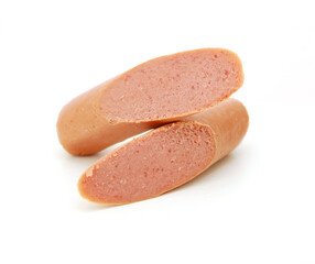 Hotdog isolated on white background