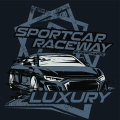 sportcar series illustration