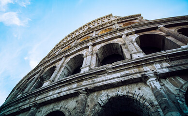 Obraz na płótnie Canvas colosseum in rome italy