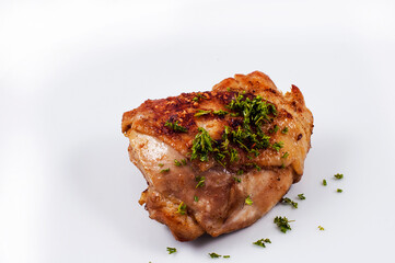 meat with spices