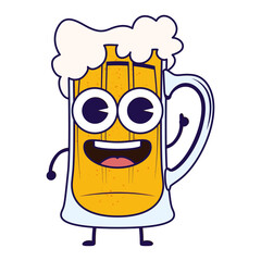 beer drink beverage kawaii character