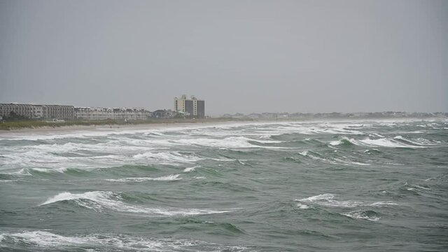 Hurricane Making Landfall