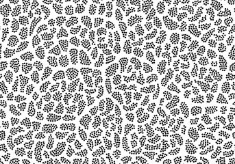 Abstract mosaic dots seamless pattern