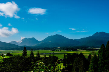 Fototapeta premium くじゅう連山