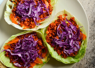 Tacos veganos saludables