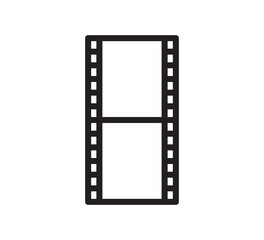 Video icon vector logo design illustration