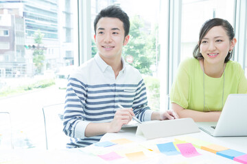 Obraz premium 打ち合わせイメージ