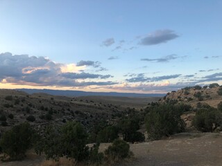 view of the mountains