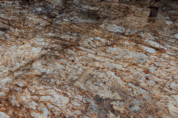 Rocky orange beach texture