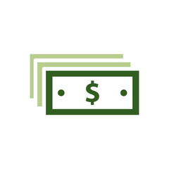 Money icon vector design templates