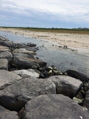 rocks on the beach