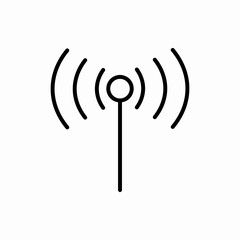 Outline signal icon.Signal vector illustration. Symbol for web and mobile