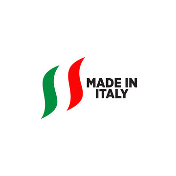 Italian product emblem logo design template