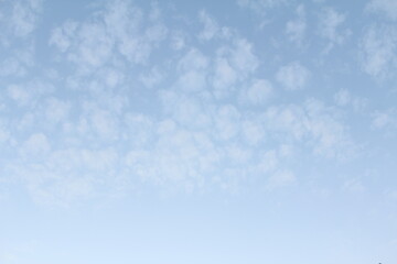 Blue droplet sky 