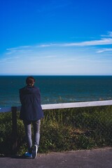 boy on the beach