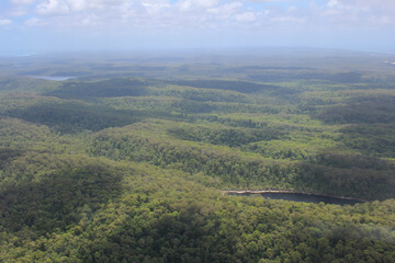 Fraser Island Australien von oben