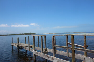 Obraz premium Hermanus Ausblick kurz vor Kapstadt aufs offene Meer