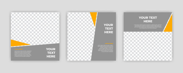 Modern Social Media banner template can be edited. Anyone can use this design easily. Promotional web banners for social media. Elegant sale and discount promo - Vector.