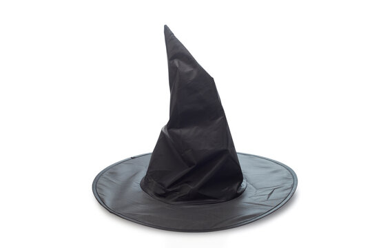 Witch or Wizard hat decorated on white