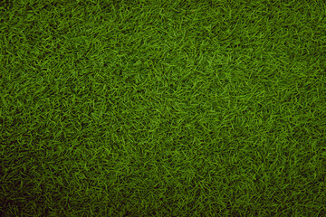 Obraz na płótnie Canvas Green artificial grass natural